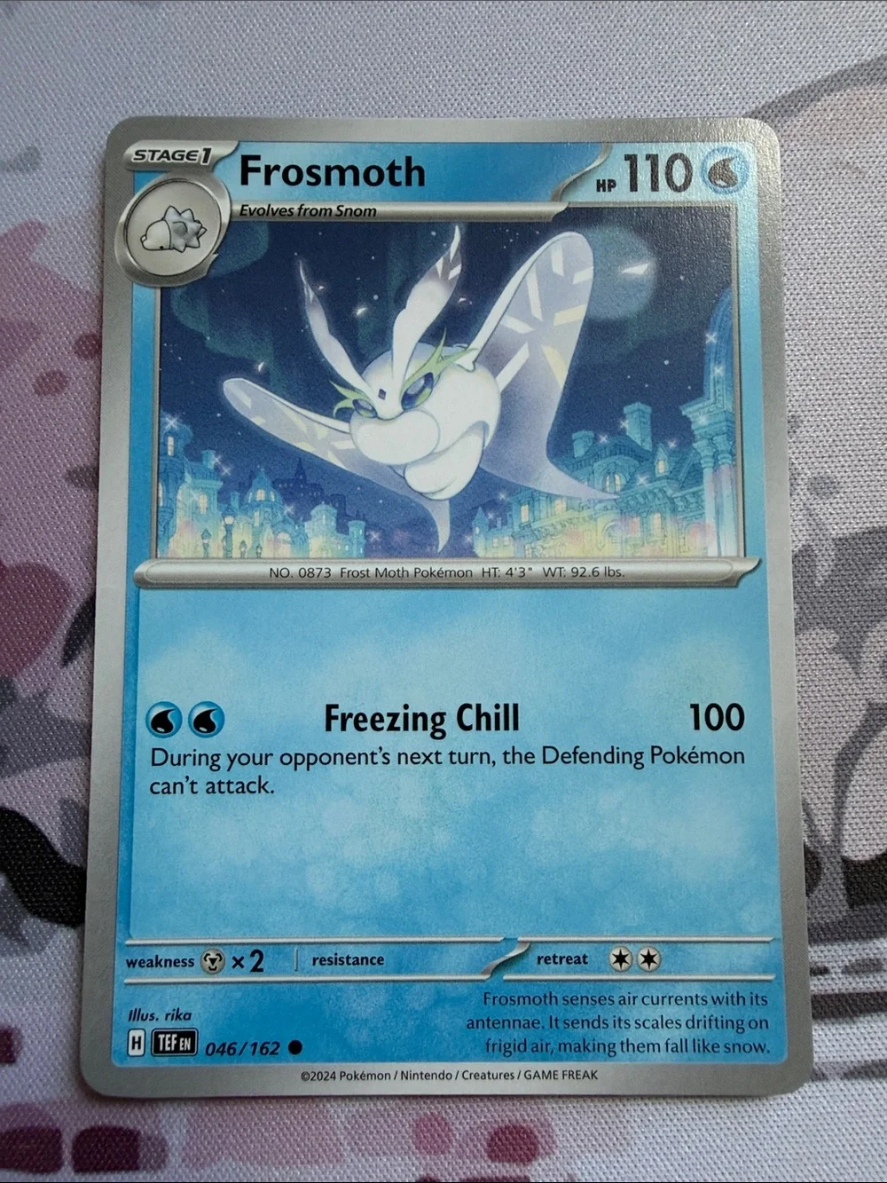 Snom & Frosmoth Evolution Collection Lot | 4 Pokémon Cards | ✨5/$25✨